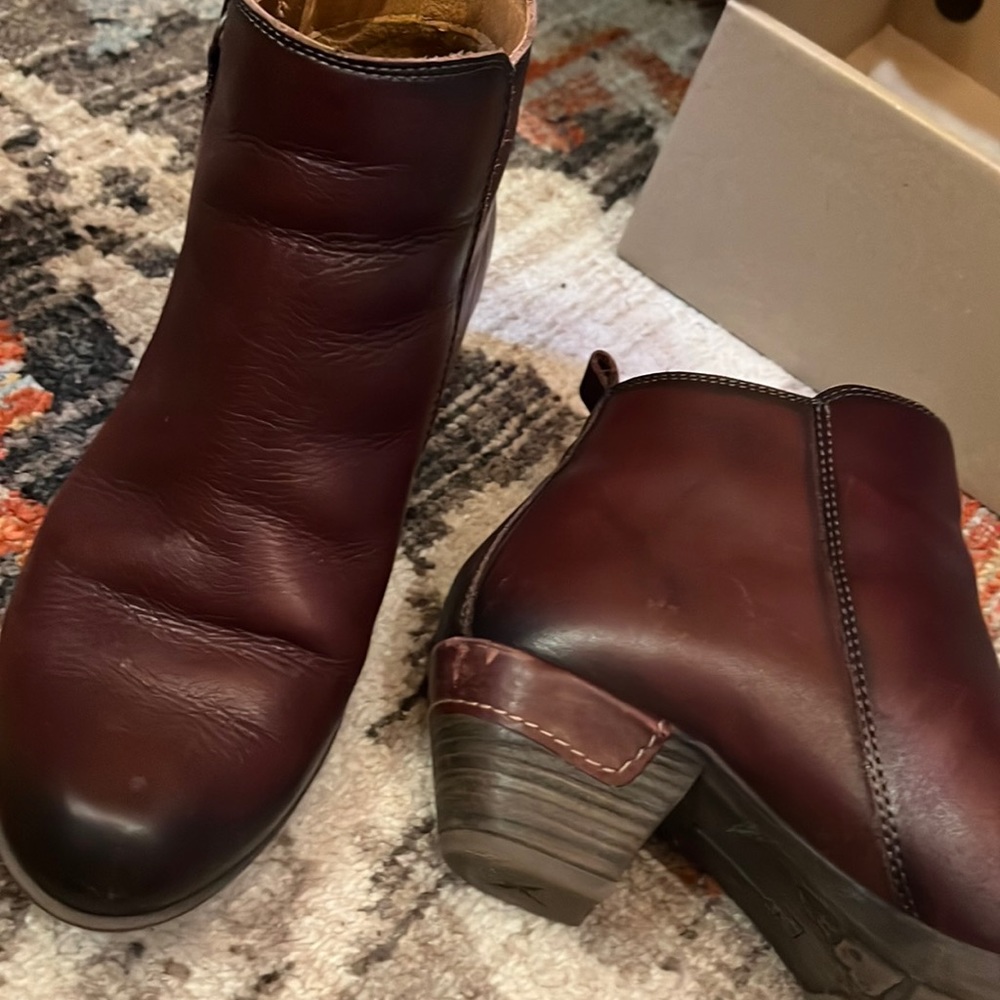 Booties- leather